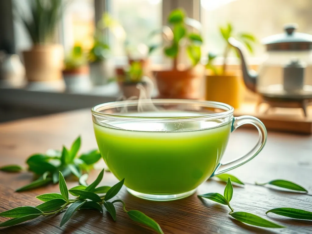 Czy zielona herbata nawadnia?