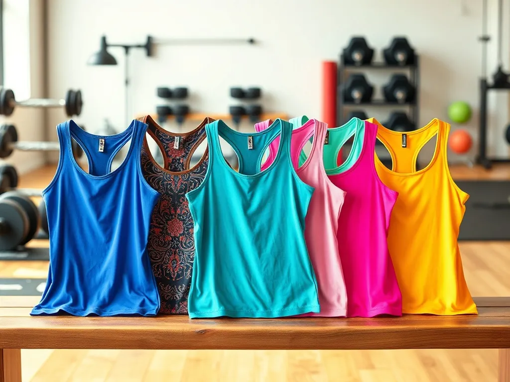 Który tank top na siłownię wybierzesz na następny trening?